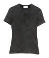 Off-white Short-sleeved T-shirt In Black