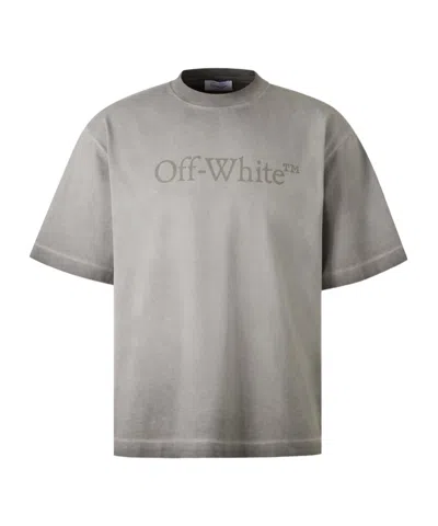 Off-white Short-sleeved T-shirt In Gray