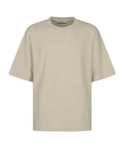 Off-white Short-sleeved T-shirt In Nude