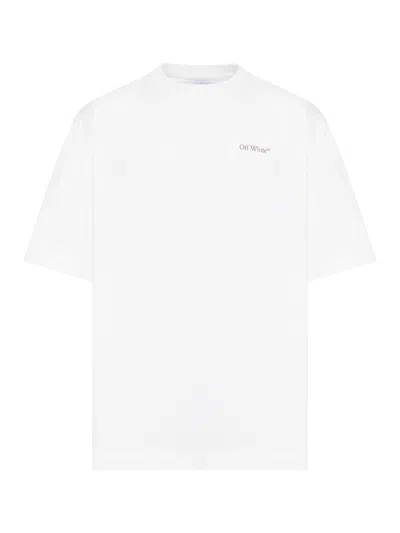 Off-white Half Arrow Skate T-shirt In White
