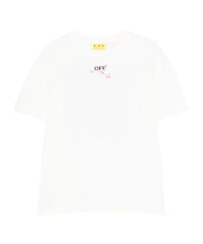 Off-white Short-sleeved T-shirt In White