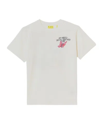 Off-white Short-sleeved T-shirt In White