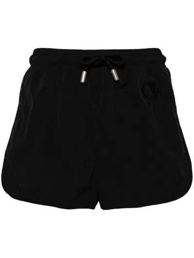 Off-white Shorts In Black