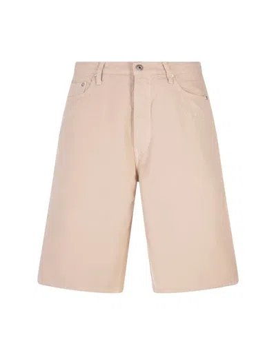 Off-white Off White Shorts In Newbeige