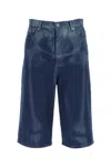 Off-white Body Scan Bermuda Shorts In Printed