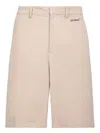 Off-white Single Arrow Skate Shorts In Neutral