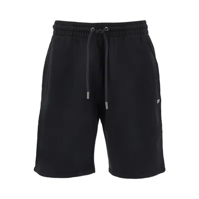 Off-white Shorts With 'arrow Skate' Print In Black