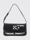 Off-white Jitney Quote 0.7 Shoulder Bag In Black