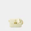 Off-white Hobo Plain Binder Bag In Beige