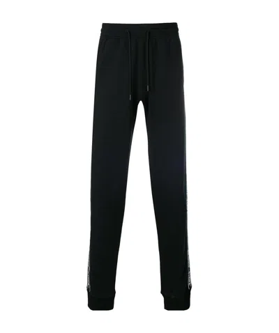 Off-white Side Logo Ribbon Sweatpants In Black