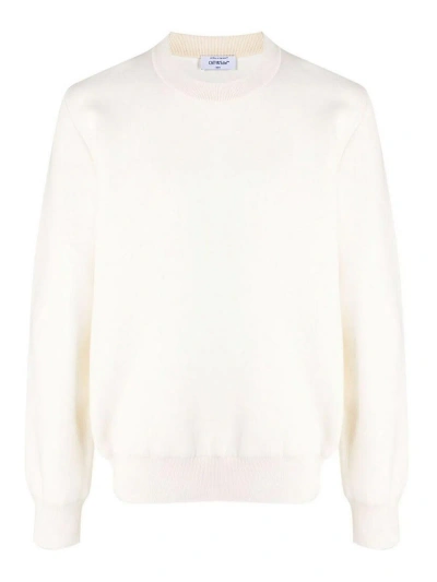 OFF-WHITE SIGNATURE ARROWS KNIT SWEATER