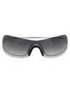 Off-white Silver Acetate  Sunglasses In Gray