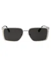 Off-white Silver Acetate Sunglasses In Neutral