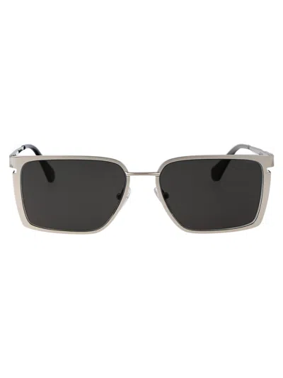 Off-white Silver Acetate Sunglasses