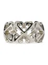 Off-white Multi Arrow Logo-embellished Ring In Grey