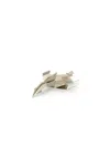 Off-white Silver Paper Plane Earrings In Silver