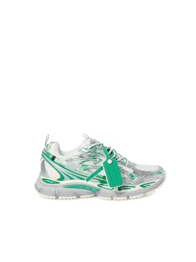 OFF-WHITE SILVER/TURQUOISE BE RIGHT BACK