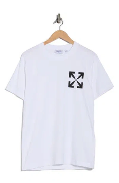 Off-white Slim Fit Single Arrow Cotton Graphic T-shirt