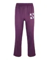 Off-white Single Arrow Slim Track Pants In Purple