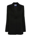 Off-white Off White Wool Jacket In Black