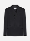 OFF-WHITE SINGLE-BREASTED WOOL BLAZER