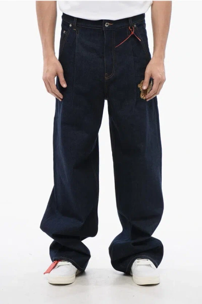 Off-white Jeans  Men Color Blue