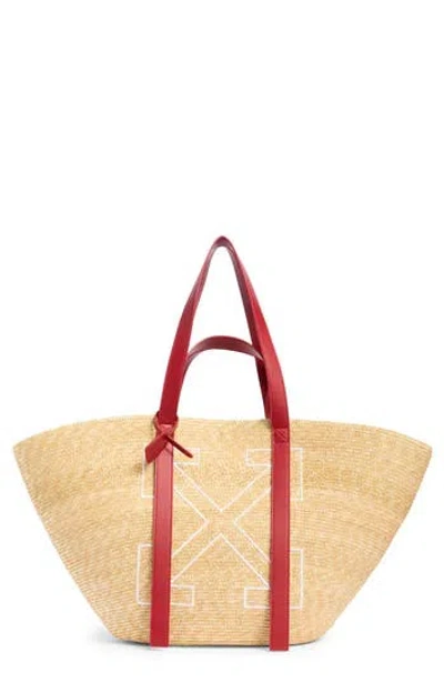 Off-white Sj Day Off Panier Raffia Tote