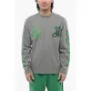 Off-white Skate-fit 23 Varsity Printed Long Sleeved T-shirt
