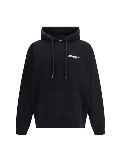 Off-white Skate Hoodie In Black