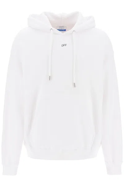 OFF-WHITE SKATE HOODIE WITH OFF LOGO