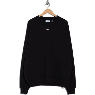Off-white Skate Logo Sweatshirt In Black
