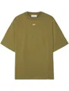 Off-white Skate T-shirt In Green