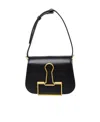 Off-white Skeleton Binder Shoulder Bag In Black