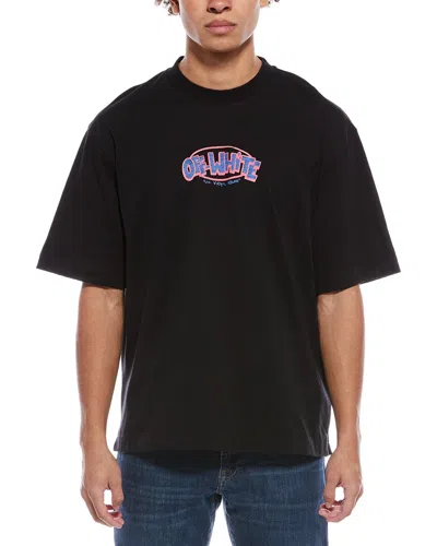 Off-white ™ Sketch Arrow_skate T-shirt In Black