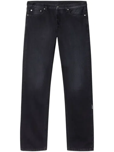 Off-white Skinny Jeans In Black