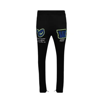Pre-owned Off-white Skinny Trackpant 'black/blue' | Men's Size Xxl