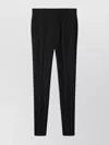 Off-white Skinny Wool Trousers Flared Hem