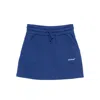 Off-white Drawstring Mini Skirt In Blue
