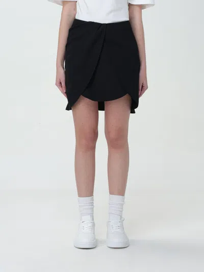 OFF-WHITE SKIRT OFF-WHITE WOMAN COLOR BLACK,F32750002