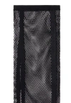Off-white Logo-tape Mesh Skirt In Black