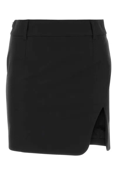 Off-white Skirts In Blackblac