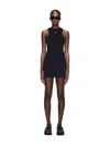 Off-white Sleek Rowing Dress In Black