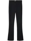 Off-white Leggings Con Spacco In Black
