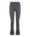 Off-white Sleek Split Leggings In Gray