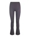 Off-white Sleek Split Leggings In Grey