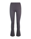 Off-white Sleek Split Leggings In Grey
