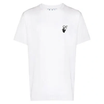 Pre-owned Off-white Slim Fit Caravaggio The Lute Player T-shirt White In White/multi-color