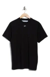 Off-white Black Cotton T-shirt With White Logo Printed On The Front In Multi