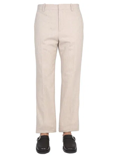 Off-white Slim Fit Pants In Neutral