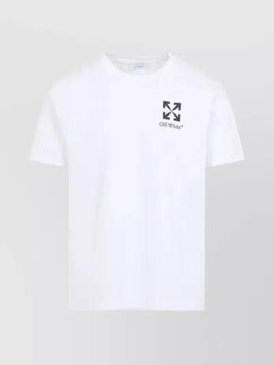 Off-white Small Arrow Short-sleeved T-shirt In White
